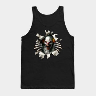 Halloween Clown Costume Tank Top